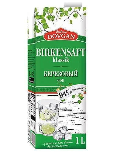 DOVGAN Birkensaft Klassik (1L) Saft aus Birke Juice Getränk