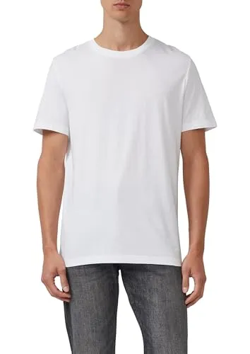 s.Oliver Herren 2119128 T-Shirt, 0100 weiß, XXL