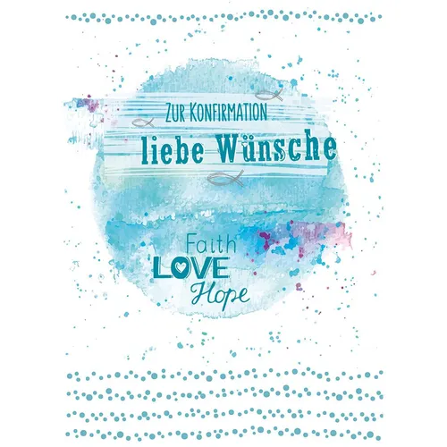 Zur Konfirmation liebe Wünsche