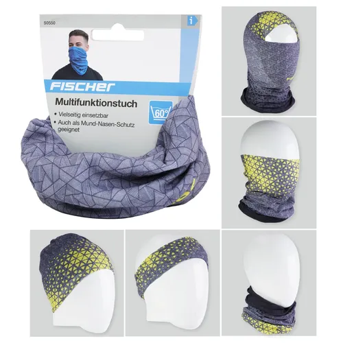 Fischer Multifunktionstuch Schlauchtuch Loop Schlauch-Schal Halstuch Bandana