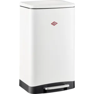 Wesco Towerkick weiß matt 385731-74 - Eleganter Müll- & Abfalleimer mit 30 Liter Volumen, ideal für moderne Küchen und umweltbewusste Haushalte.