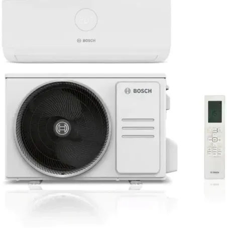 BOSCH Split-Klimagerät CLIMATE 3000i Set35WE - Klimaanlage mit Energieeffizienzklasse A++, ideal für effiziente Kühlung und angenehmes Raumklima.