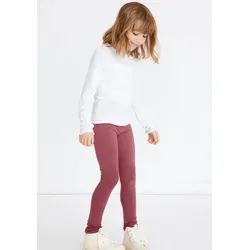 Name It Leggings NKFVIVIAN LEGGING NOOS Baumwollmischung, normal geschnitten rosa 116