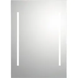 LED Lichtspiegel Merkur 50x70cm – Energieeffizient und Modern - Der LED Lichtspiegel Merkur 50x70cm vereint stilvolles Design mit praktischer Funktionalität. Ideal für Badezimmer, bietet er klare Beleuchtung und spart Energie durch effiziente LED-Technologie.
