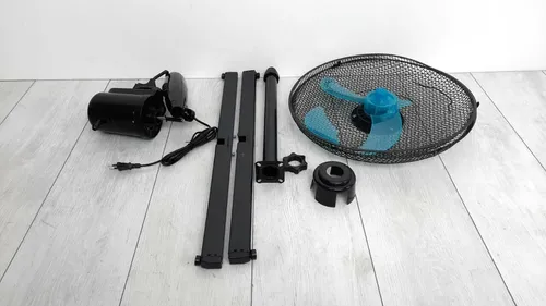 ARDES Standventilator Modell Penny AR5AM40P, 40 cm, oszillierend - Standventilator mit 3 Geschwindigkeitsstufen, leise und leistungsstark. Verstellbare Höhe und Neigung sorgen für optimale Luftverteilung im Raum.