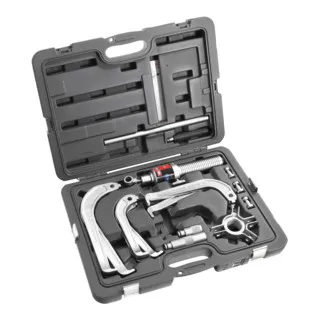 Facom Hydraulik-Außenabzieher, 3 Sätze Abzieharme, Zubehör Satz im Kunststoffkoffer, 15-tlg.