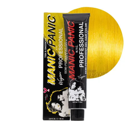 Manic Panic Professional Gel Color Solar Yellow 90ml  - Semi-permanente Farbe