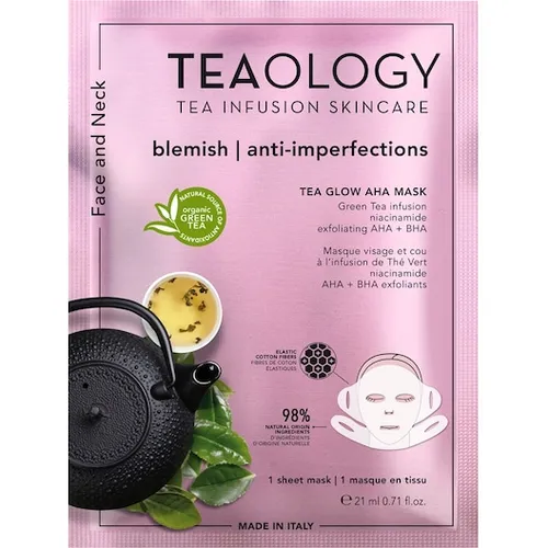 Teaology Pflege GesichtspflegeTea Glow AHA Mask 21 ml (285,24 € / 1 l)