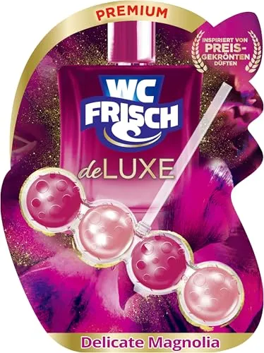 WC-Frisch WC-Duftspüler De Luxe Delicate Magnolia, Einhänger mit Stein, 1 Stück