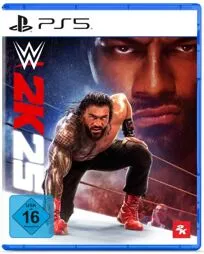 WWE 2K25 - [PlayStation 5] - PS5 Spiel ab 16, erlebe intergender-Wrestling und tauche in die immersive WWE-Welt auf The Island ein. Vorbesteller erhalten das Wyatt Sicks Pack!
