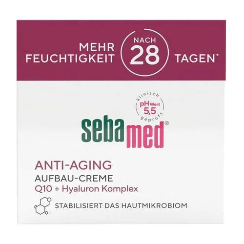 Sebamed Anti-Aging Aufbau-Creme - Arzneimittel zur Verbesserung der Hautelastizität und Glätte, ideal gegen altersbedingte Hautveränderungen.