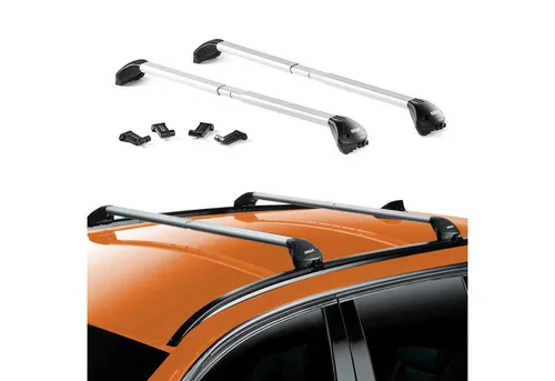 OMAC Dachträger für Jaguar XF Wagon X250 (2012-2016) - Dachgepäckträger aus leichtem Aluminium, wasser- und windbeständig, ideal für Fahrrad-, Ski- und Gepäckträger. Perfekte Lösung für Ihre Reisebedürfnisse!