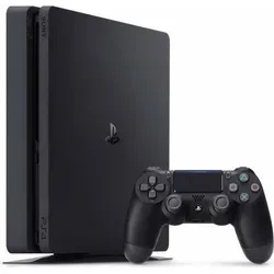 Sony Playstation 4 Slim 500GB - Schwarz, leistungsstarke 8-Core CPU und inkl. DualShock 4 Controller für unvergessliche Gaming-Erlebnisse