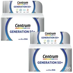 Centrum Generation 50+ Doppelpack 2X180 St
