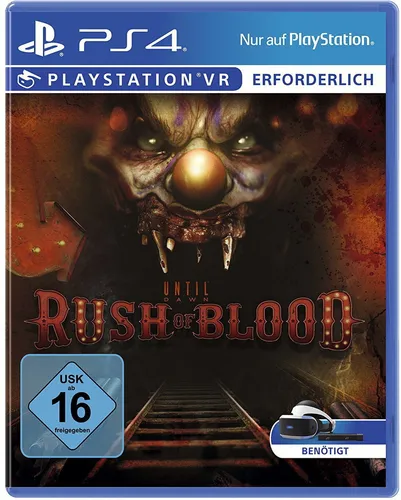 Sony Playstation 4 PS4 VR Spiel Until Dawn Rush of Blood NEU OVP