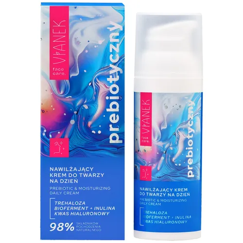 Vianek Prebiotisch Feuchtigkeitscreme mit Trehalose für alle Hauttypen 50ml