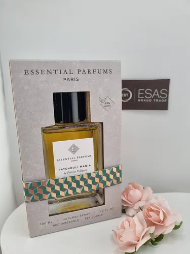 ESSENTIAL PARFUMS Patchouli Mania Eau de Parfum 100 ml - Damenduft mit betörender Patchouli-Note, nachfüllbar und ideal für Liebhaber intensiver, gourmandiger Aromen.