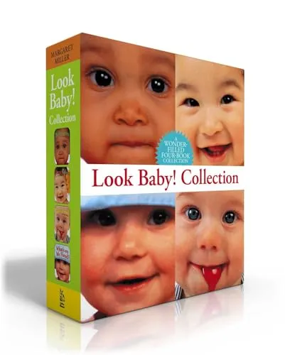 Look Baby! Collection (Boxed Set): Baby Faces; I Love Colors; Baby Food; What's On My Head? (Look Baby! Books)