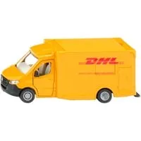SUPER Mercedes-Benz Sprinter DHL Modellfahrzeug - Spielzeug, Maßstab 1:50, ideal für Kinder ab 36 Monaten und Sammler, detailgetreue Nachbildung des beliebten Lieferwagens.