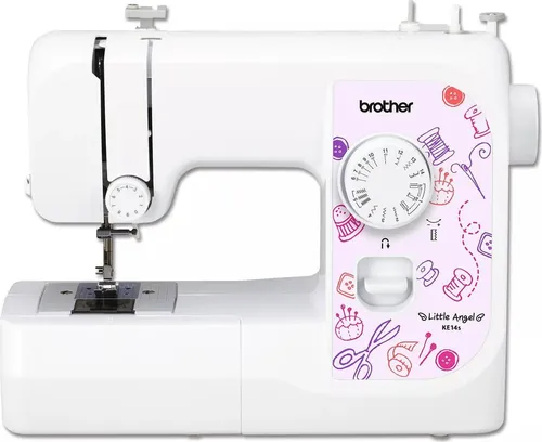 Brother KE14S (KE14SVM1) Nähmaschine - Nähmaschinen für kreative Projekte, kompakt und benutzerfreundlich, ideal für Anfänger und Hobby-Näher.