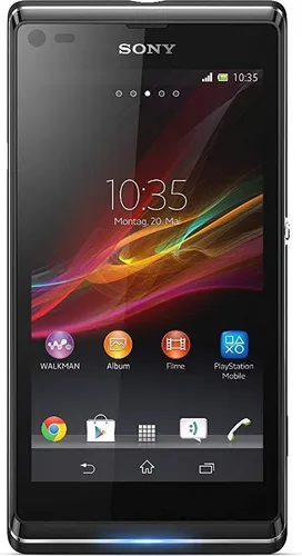 Sony Xperia L starry black Handy (OVP beschädigt)