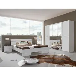 Passepartout - Plankeneiche Schlafzimmer-Set - Elegantes Schlafzimmer-Set mit verspiegeltem Regal und 5 Türen, ideal für modernen Wohnstil. Inklusive Speditionslieferung bis in die Wohnung.