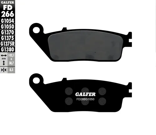 Bremsbeläge Galfer FD266G1050 Semi-Metall SCOOTER vorne, 8,3mm für Yamaha WR R X