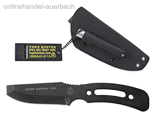 TOPS KNIVES Jensen Survival Tool  Messer  Outdoor  Survival