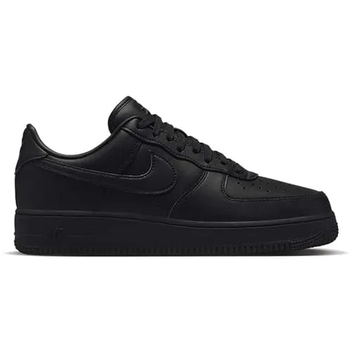 Nike DM0211-001 Air Force 1 '07 Fresh Herren Black/Anthracite-Black-Black EU 39