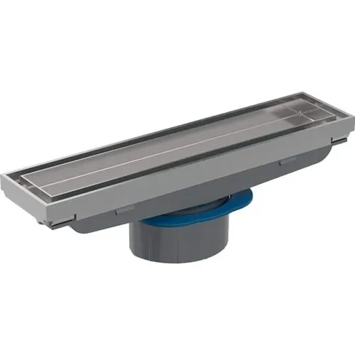 Geberit CleanLine Duschrinne 154455001 befliesbar - Sanitärinstallation für bodenebene Duschen, aus Edelstahl, mit einfacher Reinigung und flexibler Ausrichtung für optimale Wasserableitung.