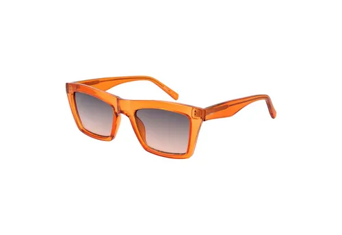 Esprit Sonnenbrille ET39195 53555 orange - Sonnenbrille mit 100% UV-Schutz, rechteckigem Vollrand-Design und stylischer oranger Fassung. Ideal für modebewusste Träger.