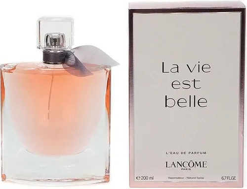Lancome La Vie Est Belle L'Eau de Parfum 200ml – Seltene Edition - Eau de Parfum in der beliebten Variante, 200 ml, als Spray. Ein luxuriöser Duft, der Eleganz und Freude ausstrahlt.