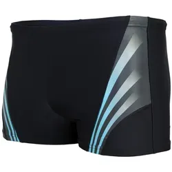 Aquarti Herren Badehose mit Streifen in Blau/Schwarz - 7XL - Stylische Badehose in Blau und Schwarz, ideal für den Strand. Aus hochwertigem Material für optimalen Tragekomfort und Bewegungsfreiheit.