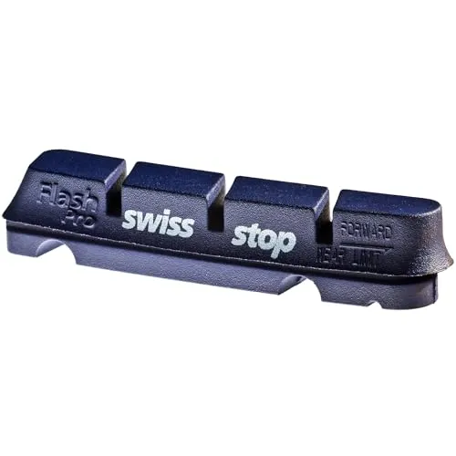 SwissStop Flash Pro BXP Blue Bremsbeläge für Shimano/Sram/Campa - Hochwertige Swiss Made Bremsbeläge für Aluminiumfelgen, kompatibel mit Sram, Shimano und Campagnolo. Ideal für präzise Bremsleistung und Sicherheit. Verpackung: 2 Paare.