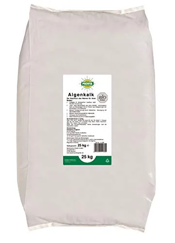 Beckmann Algenkalk 25 kg Naturdünger - Dünger aus 100 % reinen Meeresalgen, verbessert die Widerstandskraft Ihrer Pflanzen gegen Krankheiten und fördert das Bodenleben. Ideal für nachhaltigen Gartenbau und biologischen Landbau.
