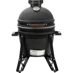 The Bastard Urban Compact Grill - Kompakter Kamado Grill für bis zu 4 Personen, vielseitig einsetzbar als Tischgrill oder Outdoor-Ofen, ideal für ganzjährige Nutzung.