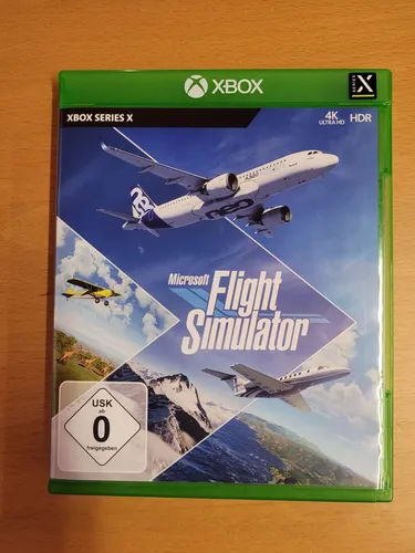 Xbox Flight Simulator (Disc) - [Xbox Series X] - Flugsimulation für Xbox Series X mit über 20 hochdetaillierten Flugzeugen und realistischem Verkehr. Erleben Sie die ganze Welt in atemberaubender Grafik und erstellen Sie Ihren eigenen Flugplan!
