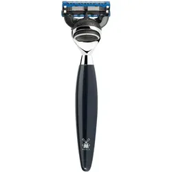 MÜHLE KOSMO Rasierer - Gillette Fusion Kompatibel - Rasierer der Kategorie Rasierer mit Gillette Fusion Rasierkopf für eine gründliche und hautschonende Rasur. Hochwertiges Edelharz sorgt für ansprechendes Design und Langlebigkeit.