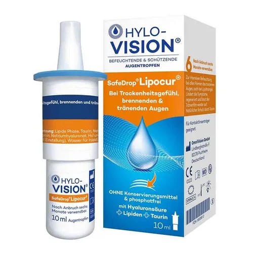 Hylo-Vision Safedrop Lipocur 10 ML