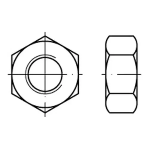 Reyher  Sechskantmuttern DIN 934 A 2 -70 M 5 A 2 (100 Stück)