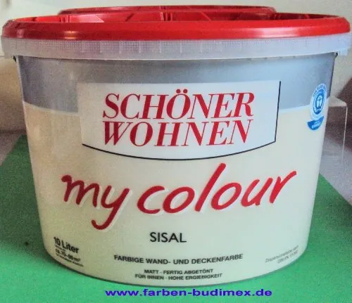 L Schöner Wohnen my Color, Wandfarbe, Sisal Matt (2,99EUR/L) 10