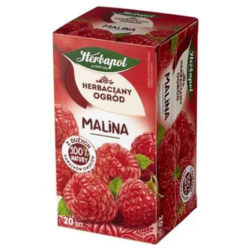 Herbaciany Ogród Malina - Herbata Owocowa Malinowa Ekspresowa - 20 5900956000633