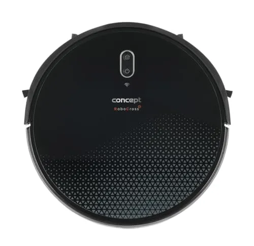 Concept VR3300 2in1 RoboCross Laser - Saugroboter mit Mopp und HEPA H13 Filter - ideal für Allergiker und Tierhaare, für alle Böden geeignet, mit Sprachsteuerung und App-Kontrolle.