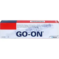 GO-ON Fertigspritzen 1 St - Arzneimittel für schnelle und einfache Anwendung, ideal zur Unterstützung bei akuten Beschwerden.