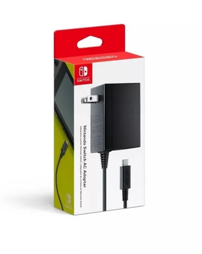 Nintendo Schalter Netzteil HACAADHGA Schwarz Brandneu