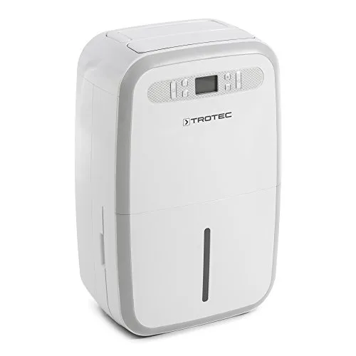 TROTEC Luftentfeuchter elektrisch TTK 95 E – Leistung 30 L/Tag – Fläche 90 m² - 230 m³ – mit Autoabschaltung – ideal für Keller