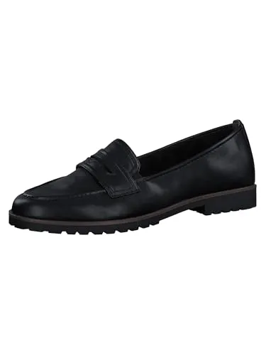 Tamaris Damen Slipper 1-24239-42 in Schwarz, 37 EU - Elegante Slipper für Damen mit weichem Touchit-Fußbett für individuellen Komfort. Ideal für Büro und Alltag, kombiniert Stil und Bequemlichkeit.