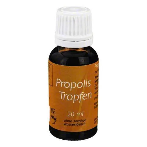 Propolis Tropfen ohne Alkohol 20 ml - Arzneimittel zur Unterstützung des Immunsystems, alkoholfrei und ideal für empfindliche Menschen.