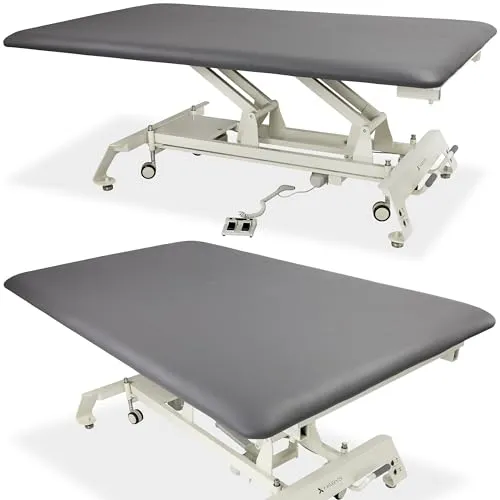 HABYS Evero Bobath | Elektrische Massageliege Behandlungsliege Therapieliege Massagebank | für die Bobath- und Vojta-Therapie | Höhenverstellbare | 200 x 120 cm