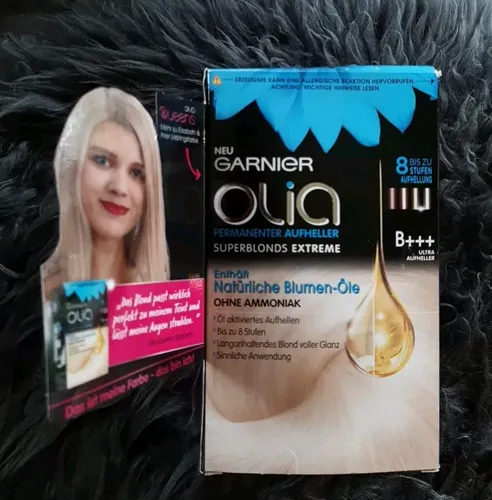Garnier Olia "Permanenter Aufheller Superblonds Extreme" Bis zu 8 Stufen Heller